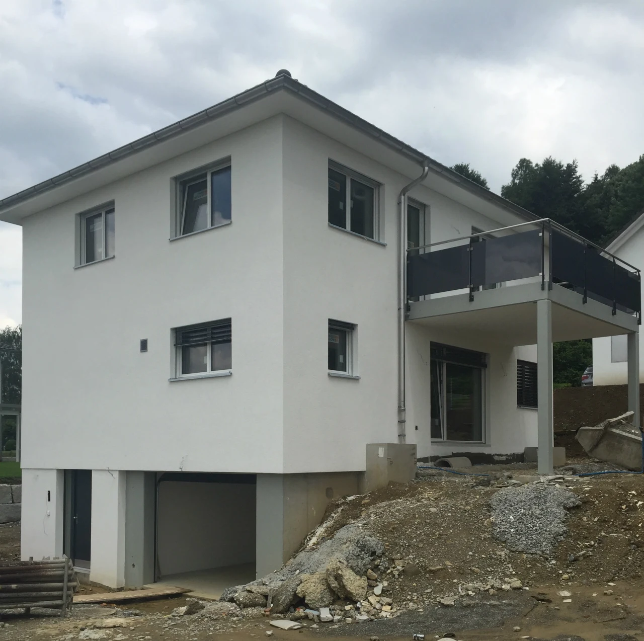 Ausgeführtes Projekt: Wohngebäude mit Balkonen